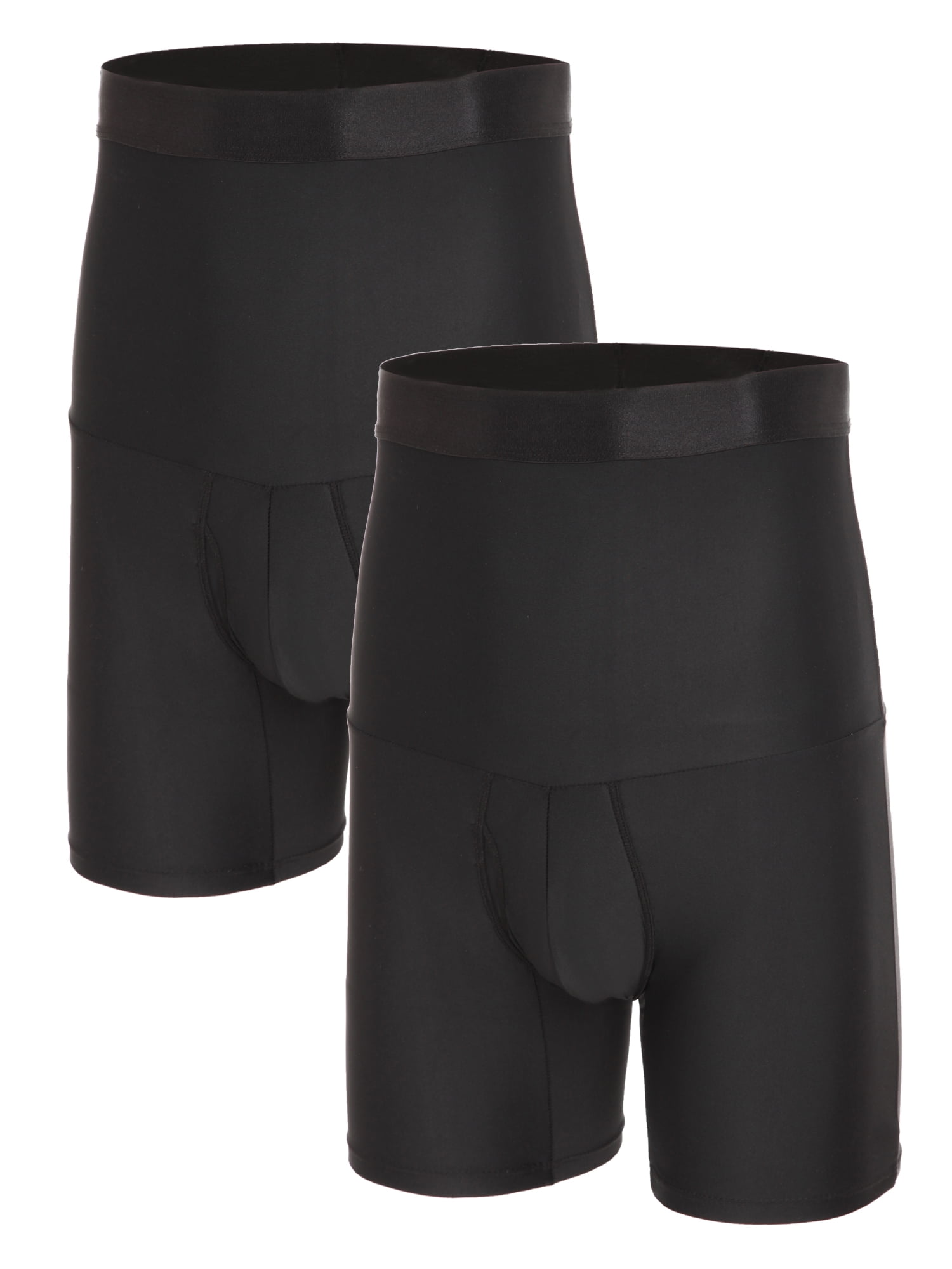 Men's Tummy Control Shapewear Shorts High Waist Slim Belly Underwear Compression Seamless Boxer