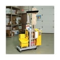 thumbnail image 7 of Boardwalk Janitor's Cart, Three-Shelf, 22w x 44d x 38h, Gray -BWKJCARTGRA, 7 of 7