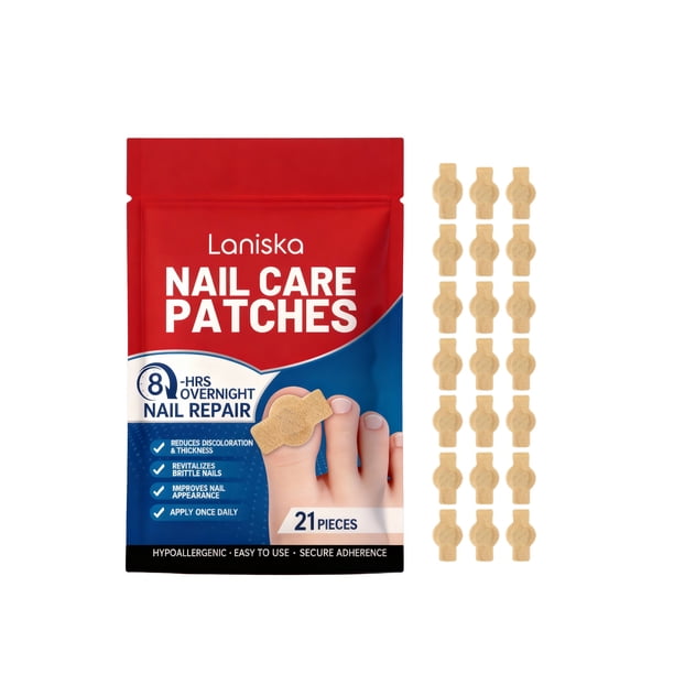 Parches para el cuidado de las uñas Laniska,2 piezas