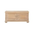 thumbnail image 3 of Pemberly Row Commode Transitionnelle en Bois de Cèdre de 18 Po H, Brun Naturel, 3 of 17