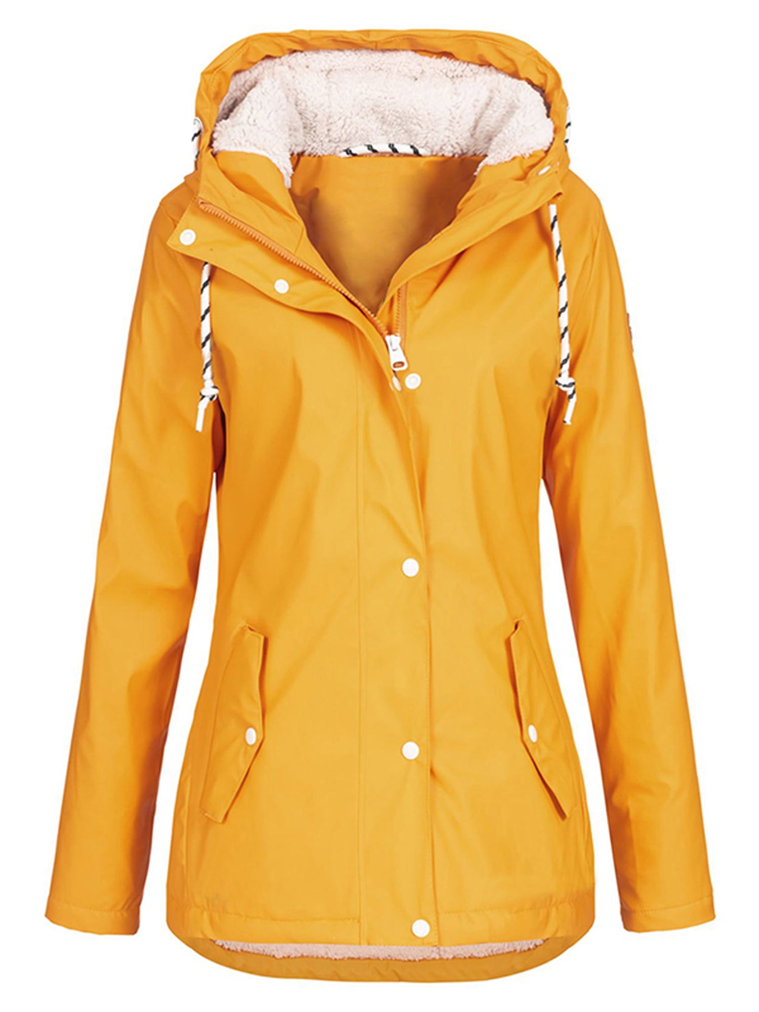 Womens Waterproof Jacket Raincoat 