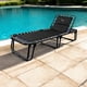 thumbnail image 3 of Catre Plegable Acojinado Reclinable 5 Posiciones (Mod KRA-L) Negro, 3 of 12
