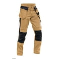 thumbnail image 3 of Skylinewears Men Utility Work Pants Cordura Safety Trouser Cargo Knee Reinforced Heavy Duty Pants Khaki W40-L32, 3 of 6