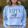 thumbnail image 5 of Aspen Ski Sweatshirt - Vintage Crewneck, 90s Style, 5 of 5