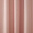 Mainstays Textured Solid Curtain Single Panel, 38" x 84", Blush