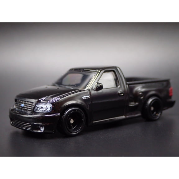 Open Box 1999-2004 FORD SVT F150 LIGHTNING PICKUP TRUCK BLK 1:64 SCALE DIECAST MODEL CAR