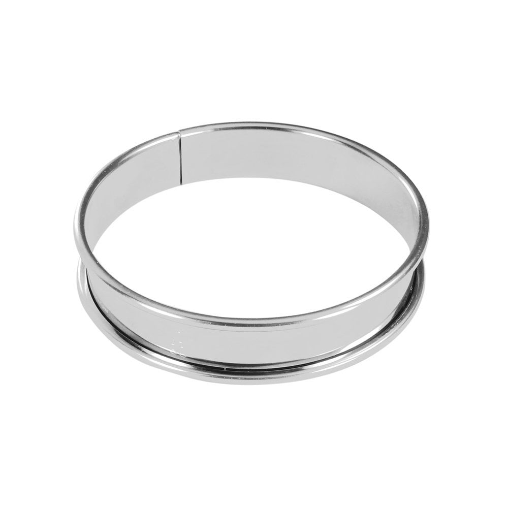 World Cuisine Stainless Steel Tart Ring, Dia. 4