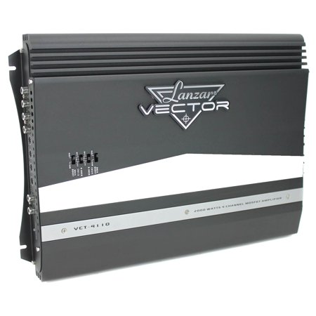 LANZAR VCT4110 2000W 4-Channel High Power MOSFET Car Audio Amplifier Amp