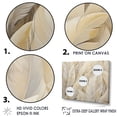thumbnail image 3 of Designart "Ethereal Feathered Plumes IV" Feathers Floater Framed Canvas Art Print, 3 of 5