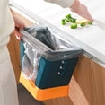 thumbnail image 3 of Trash Plastic Garbage Can Expandable Trash Bag Holder Large Capacity for Kitchen Bathroom, 3 of 8