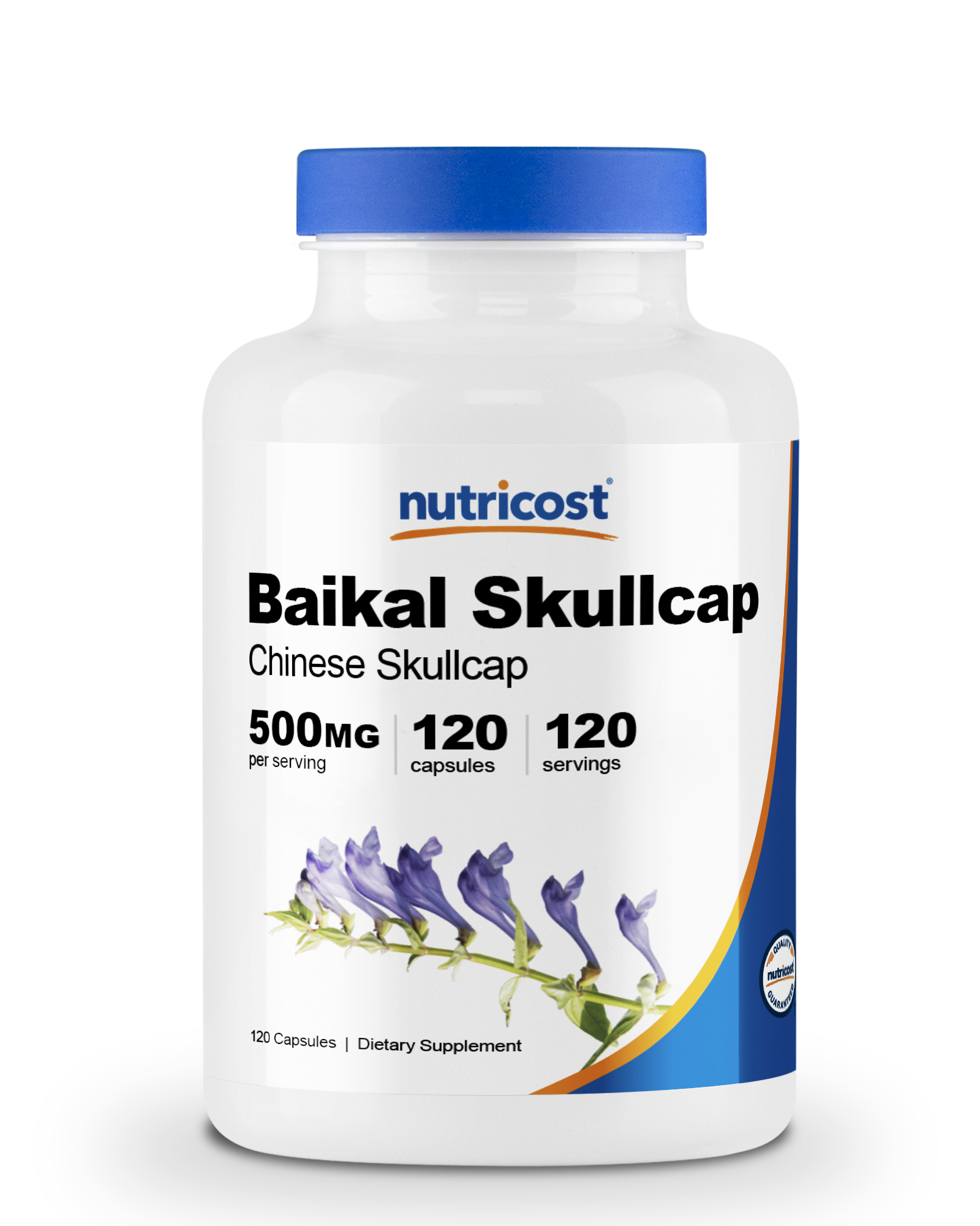 Nutricost Baikal Skullcap 500mg, 120 Capsules High Quality Baikal