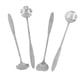 thumbnail image 3 of Cuchara de café 4 cucharas mezcladoras de  largo de acero inoxidable cucharas de té helado en forma de corazón de flor cucharas de té helado de 71 pulgadas ANGGREK  Otros, 3 of 8