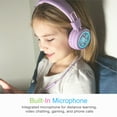 thumbnail image 6 of MEE audio KidJamz KJ55 Safe Listening USB-C Kids Headphones with LED Lights for Boys and Girls / Students / School / Library / Classroom (Lavender), 6 of 11