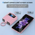 thumbnail image 4 of Z Flip 3 Liquid Silicone Case for Samsung Galaxy Z Flip3 5G, Slim Case with Ring for Women, Soft Gel Rubber Ultra Thin Cases Silky Touch Anti-Scratch Protective Cover for Samsung Z Flip 3 5G (Pink), 4 of 18