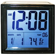 Geneva Solar Powered Table Clock