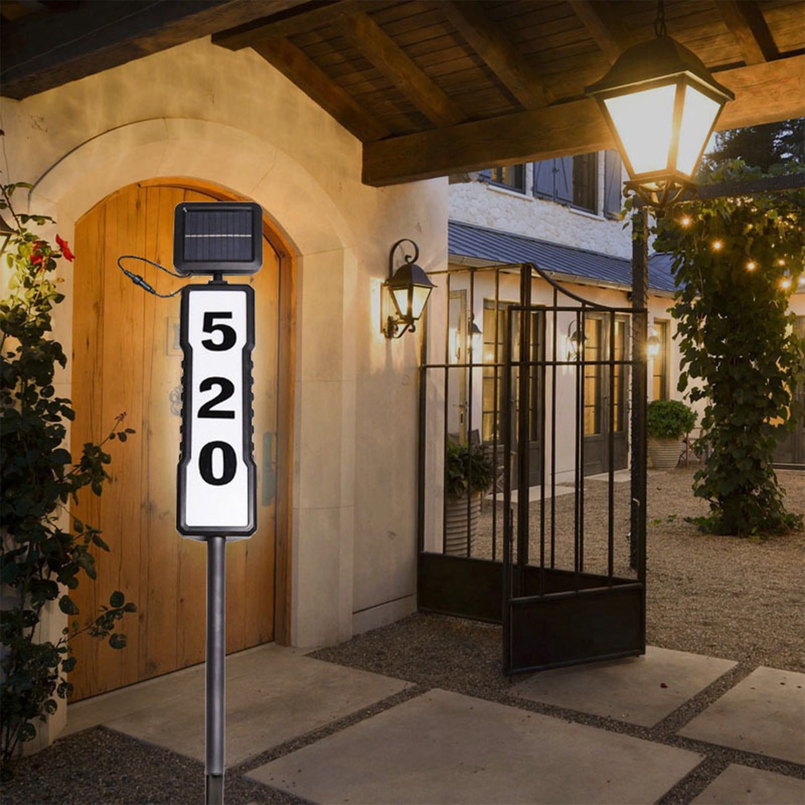 Solar Powered Decorative Lights Solar Garden Waterproof Remote Control Landscape Light with Auto Sensing Outdoor Decor