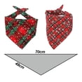 thumbnail image 2 of Bandana navideña para perros Bandana para mascotas Baberos triangulares Pañuelo para perros pequeños, medianos y grandes Gatos Mascotas, 2 of 5