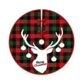 thumbnail image 2 of POINTERTECK Nice-looking Tree Skirt  Flannel Decorative Christmas Exquisite Tree Pad for Festival Style 10 One Size, 2 of 13