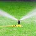 thumbnail image 1 of Aspersor de jardín giratorio de 360 grados, aspersor automático de agua para césped para riego de áreas grandes, sistema de aspersor de patio de plástico ABS con diseño a prueba de fugas, fácil, 1 of 9