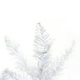 thumbnail image 3 of Perfect Holiday 7.5 Ft Prelit Spruce Christmas Tree, crafted with 1311 realistic tips and 650 clear LED Bulbs with Metal Stand, White, 3 of 3