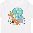 thumbnail image 4 of Inktastic Im 2 Years Old With Fox Boys or Girls Long Sleeve Toddler T-Shirt, 4 of 5