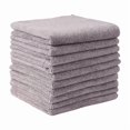 thumbnail image 1 of 10/5/3/1pcs Thicken Microfiber Car Cleaning Towels Soft Quick Drying Windows Mirrors Wiping Rags Home Double Layer Clean Cloths Gray 3PC, 1 of 6