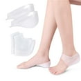 thumbnail image 4 of Stgfyxgs 5xSoft Height Increase Insoles Inserts Heel Cups 1 Pair Silicone for Women Men 2cm, 4 of 9