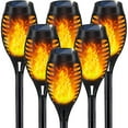 thumbnail image 1 of Luces solares para jardines al aire libre, bombillas para iluminación exterior con llamas realistas, luces solares para iluminación exterior, luz LED para decoración de jardín, luz navideña para, 1 of 5