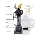 thumbnail image 4 of 25mm Cordless Electric Pruner 16.8V Lithium-ion Pruning Shear Efficient Fruit Tree Bonsai Pruning Branches Cutter ,High Efficiency, 4 of 7