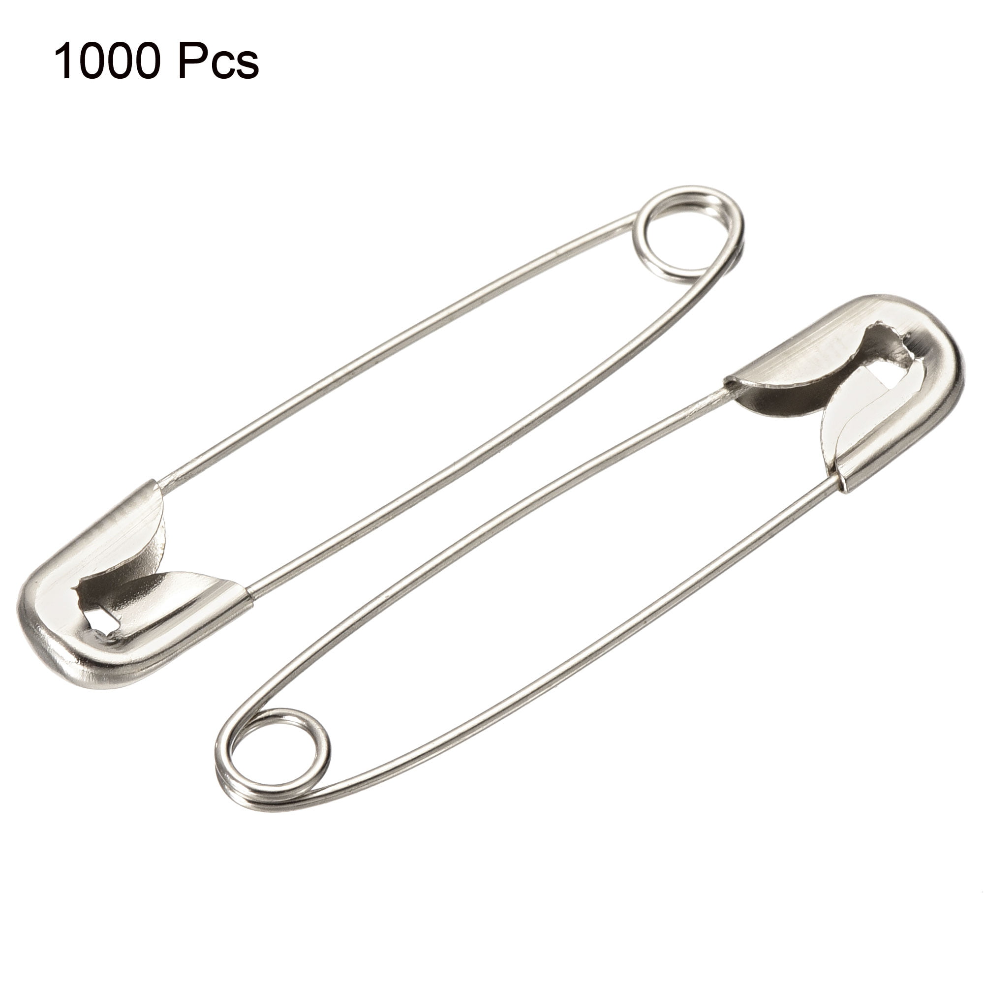 Uxcell 28mm/1.1 Inch Curved Safety Pins Metal Sewing Pins for Office Home  Gold Tone 100 Pack 