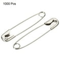 thumbnail image 3 of Unique Bargains Silver Tone Metal Safety Pins Sewing Pins 1000 Pack, 3 of 5