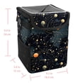 thumbnail image 5 of Constellation Foldable Mini Trash Can Car Trash Can with Lid Leak-Proof Hanging Storage Bag for Car, 5 of 6