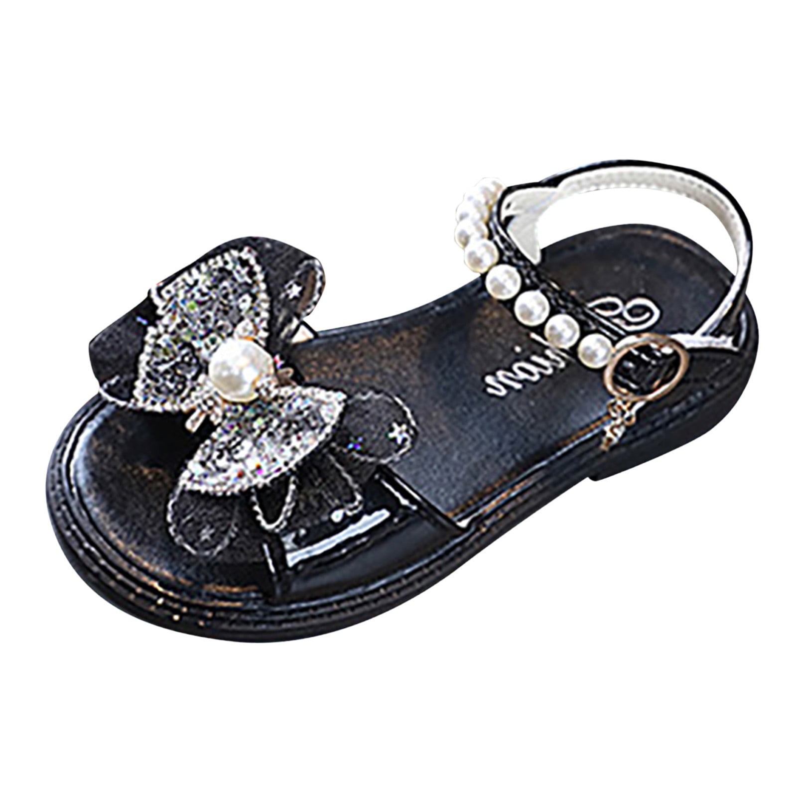 Pimfylm White Sandals Girls Baby Girls Summer Sandals with Flower Soft ...