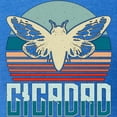 thumbnail image 3 of CafePress - Cicadas Cicadad Loves Flying Insects Entomologist Men's Football T Shirt - Mens Football Shirt, 3 of 4