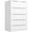 White, variant on Romorgniz 6 Drawer Dresser for Bedroom,Black Tall Dresser with Deep Drawers,Wood Chest of Drawers for Bedroom,Hallway,Living Room,Smooth Metal Rail,Modern,43.2"H X 27.6"W X15.6"D