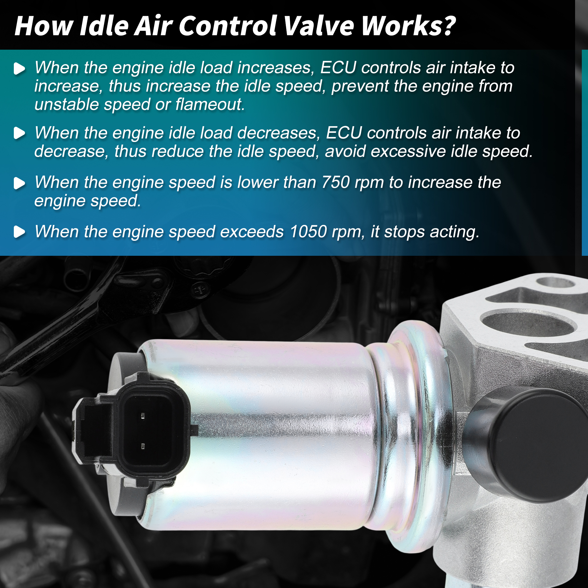 Unique Bargains Idle Air Control Valve for Lincoln Town Car 2000-2002 4.6L V8 Fuel Injection Idle Air Control Valve IAC w/Gasket for Ford Explorer 2002 4.6L V8 No.F8VZF715BA/F8VZF715BB