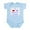 Sky Blue, variant on CafePress - I Love My Aunt & Uncle Infant Bodysuit - Baby Light Bodysuit, Size Newborn - 24 Months