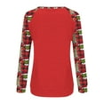 thumbnail image 3 of Ugly Christmas Sweatshirts for Women 2025 Xmas Long Sleeve Shirts Crewneck Pullover Red XXL, 3 of 5