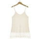 thumbnail image 3 of Chaleco Mujeres Casual Cami Hollow Out Crochet Beach Tank Top Cover Traje de baño Bikinis de playa Ygjytge champán T L para Mujer, 3 of 8