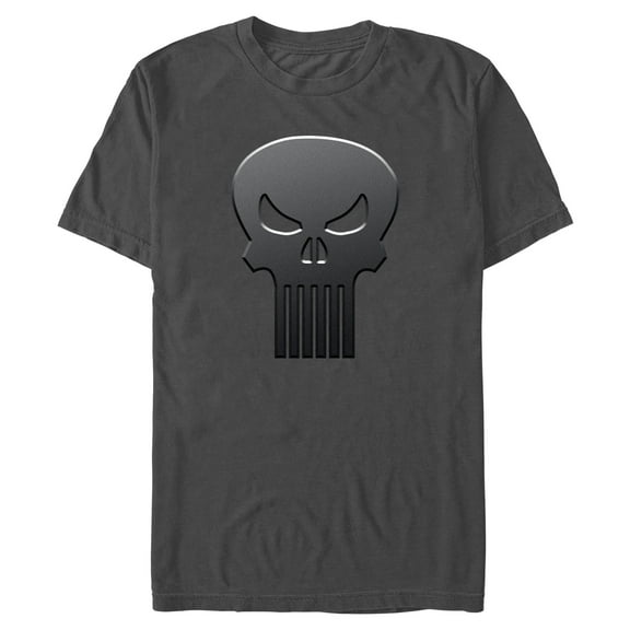 Mens Marvel: The Punisher Beveled Edge Logo T Shirt