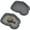 Grey, variant on 2 Pack Snail Food and Water Bowls, Natural Design for Pet Snails, Garden Snails, Pet Snail Supplies.,Green