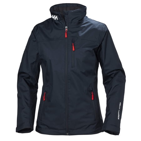Helly-Hansen Women's Crew Midlayer Waterproof Windproof Breathable Sailing Jacket, 598 Navy, XXXXX-Large