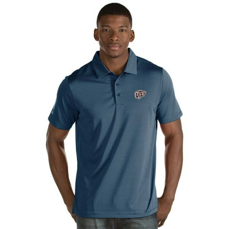 - UTEP Miners Antigua Quest Stripe Jersey Polo - Navy
