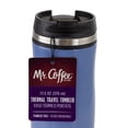 thumbnail image 6 of Mr. Coffee 12.5 Ounce Stainless Steel Insulated Thermal Travel Mug in Blue, 6 of 8