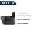 thumbnail image 3 of Guardas contra salpicaduras Unique Bargains para Toyota Sienna 2004-2010, guardabarros delanteros y traseros con accesorios de montaje, 3 of 6