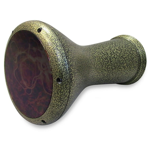 17" Gold Metal GEF Darbuka Remo Orange Mist 8.75'' Drum Head