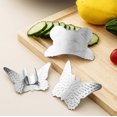 thumbnail image 1 of Clearance! Gspmoly Kitchen Cutter Household Multi-Function Finger Nail Protector Stainless Steel Finger Guard Slicing Tool Finger Protector for Kitchen Clearance, 1 of 4