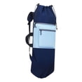 thumbnail image 4 of Mochila para patineta ligera de gran capacidad con cierre de cordón Azul oscuro, 4 of 8