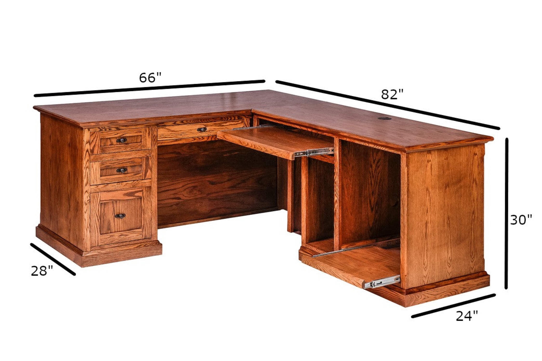 1050 Executive Desk and Return