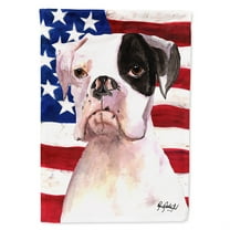 Cooper USA American Flag Boxer Flag Canvas House Size